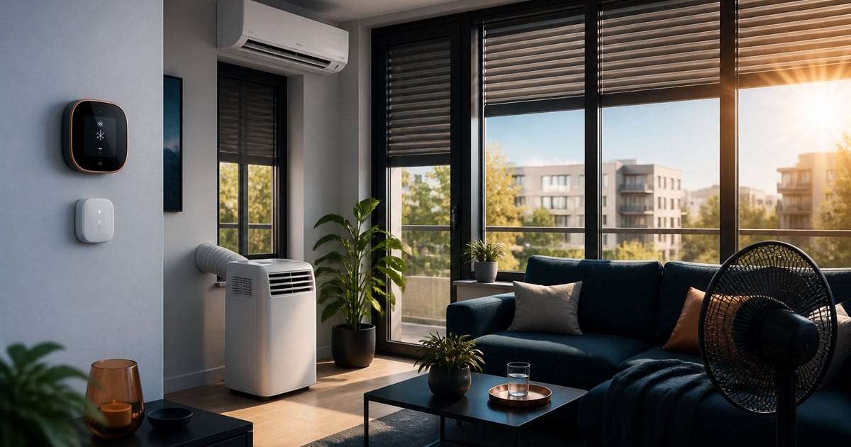 Shading and cooling help keep a home comfortable during summer heat